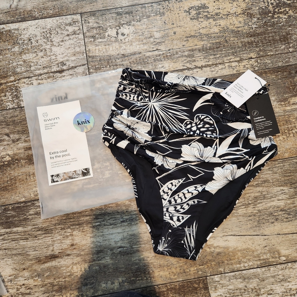Knix Super High Waisted Bikini Bottom NWT